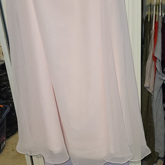 NWT Eden maids BRIDESMAIDS light pink long skirt - Picture 2 of 4